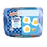Lustucru sélection Gros Œufs datés du jour de ponte x6