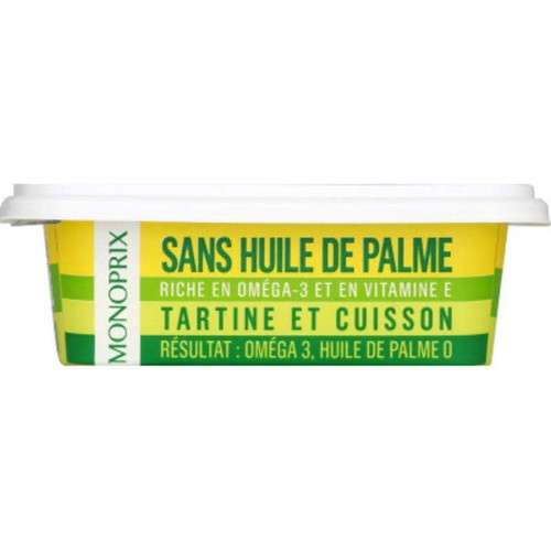 Monoprix Margarine Tartine & Cuisson Oméga3 250g