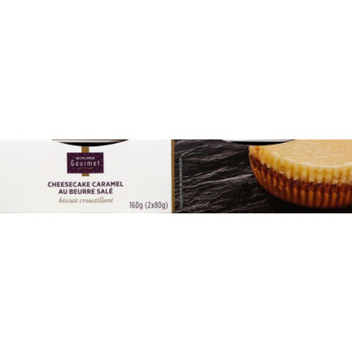 Monoprix Gourmet Cheesecake Caramel 2x80g