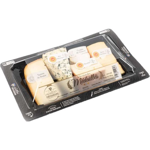Atelier De Chateaubourg Sélection Des Médaillés Plateau D’assortiment De Fromage 370g