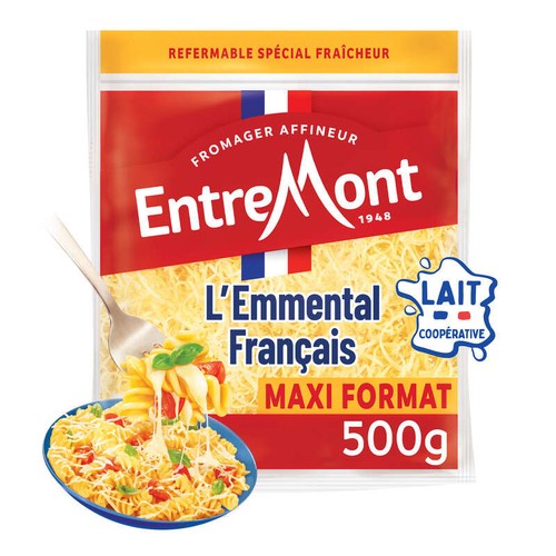 EntreMont L'Emmental Français extra fin 500g
