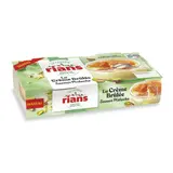 Rians Crème Brulée à la pistache 2x100g