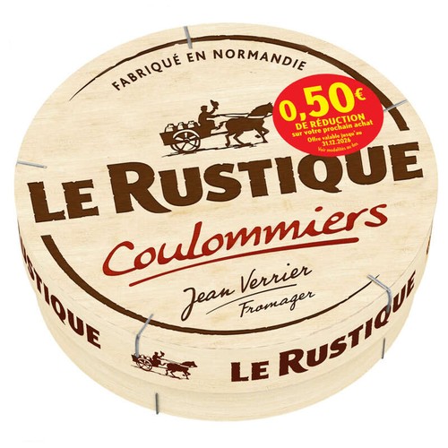 Le Rustique Coulommiers de Normandie 350g