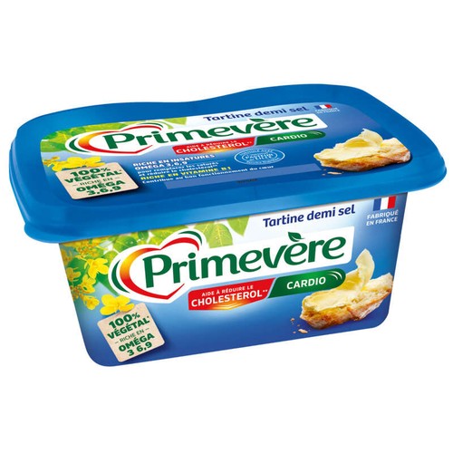 Primevère Margarine Tartine demi-sel 500g