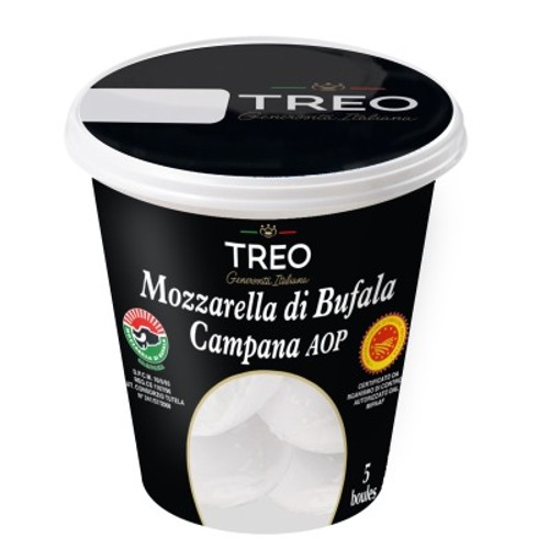 Treo Mozzarella di Bufala Campana Aop 5x50g