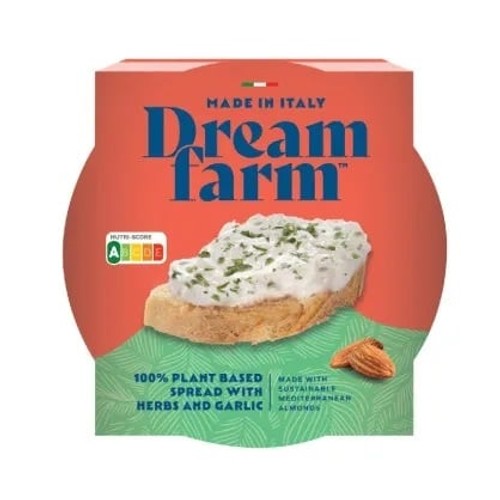 Dream Farm Frais à Tartiner Ail & fines herbes vegan130g