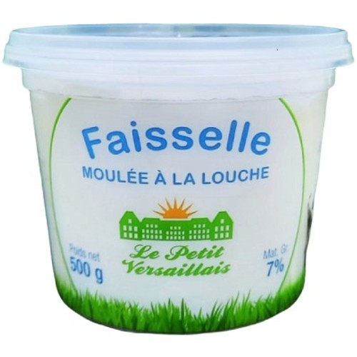 Le Petit Versaillais Faisselle moulée 7% de Mg 500g