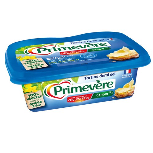 Primevère Margarine Tartine demi-sel 250g
