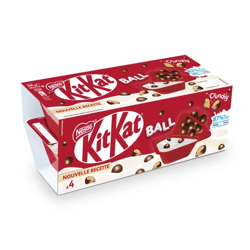 Kitkat Yaourt Nature sucré pour enfants 4x115g
