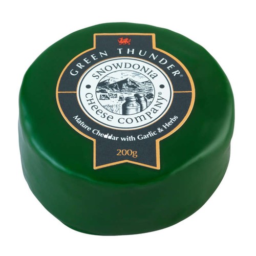 Snowdonia Cheddar Ail Et Herbes 200g