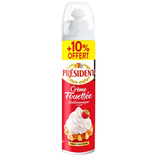 Président Crème Ferme Et Onctueuse +10% Offert 250g