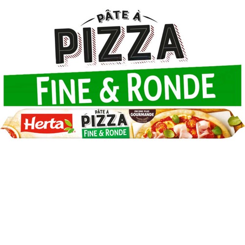 Herta Pâte à Pizza fine et ronde 265g