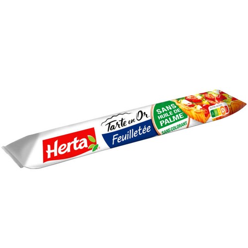 Herta Tarte en Or Pâte Feuilletée Sans Huile de Palme 230g