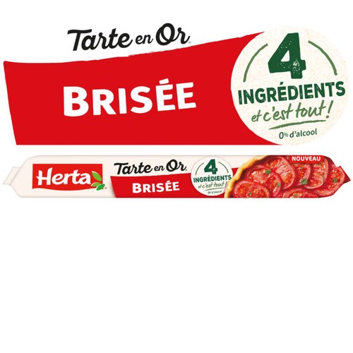 Herta Tarte en Or Pâte brisée 230g