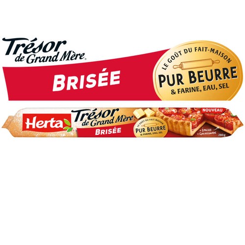 Herta Trésor de Grand Mère Brisée Pur Beurre 280g