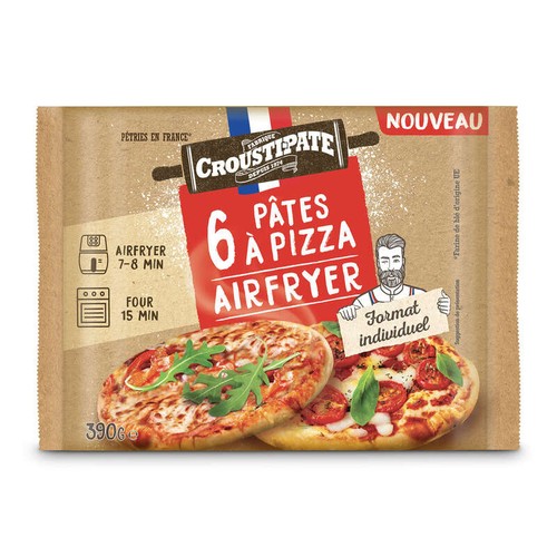 Croustipate Pâte à pizza x6