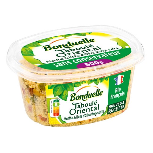 Bonduelle Taboulé Oriental Menthe et Huile d'Olive vierge extra 500g