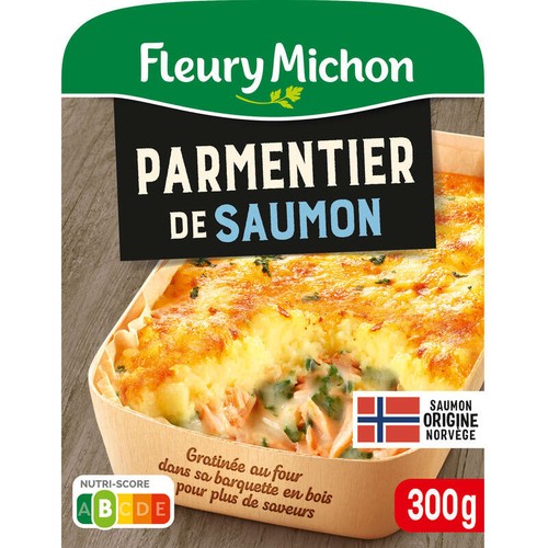 Fleury Michon Parmentier de Saumon Aux Épinards 300g