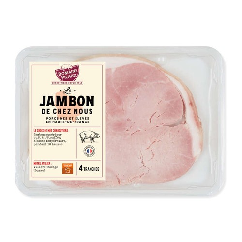 Domaine Picard jambon de chez nous 4 tranches de 40g
