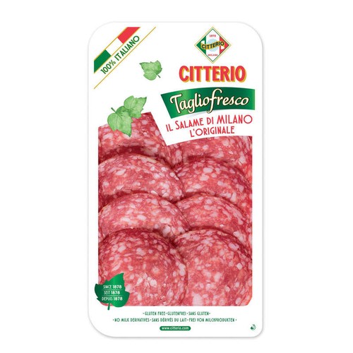 Citterio Salami De Milan Taglio Fresco 70g