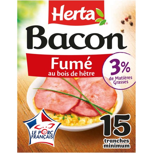 Herta Bacon fumé 150g