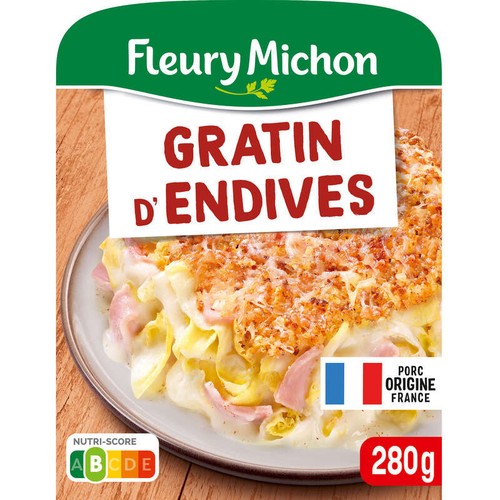 Fleury Michon Gratin d'Endives au Jambon 280g
