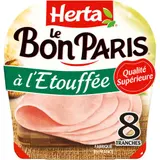 Herta Le Bon Paris Jambon à l'étouffée 8 tranches 340g
