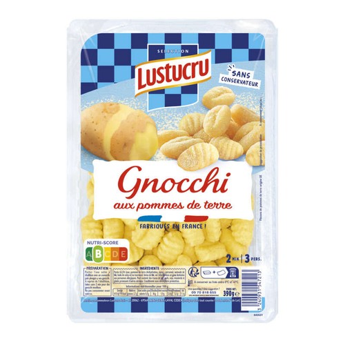 Lustucru Gnocchi aux pommes de terre 390g