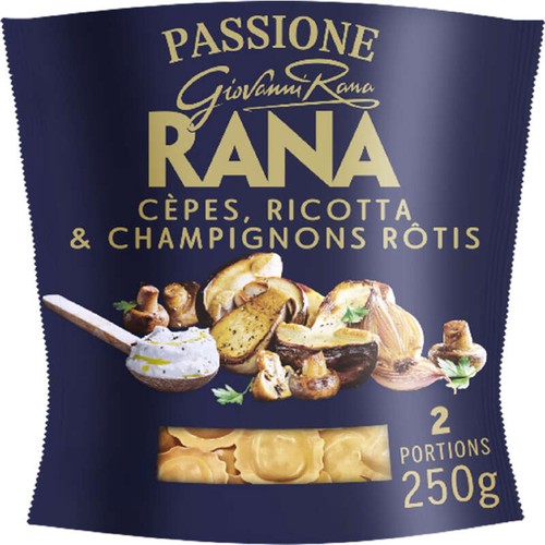 Rana Pâtes Fraîches Girasoli Cèpes, Champignons rôtis et Ricotta 250g