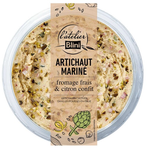L’Atelier Blini Artichauts & Pointe De Citron 140g