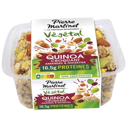 Pierre Martinet Salade de quinoa croquant 220g