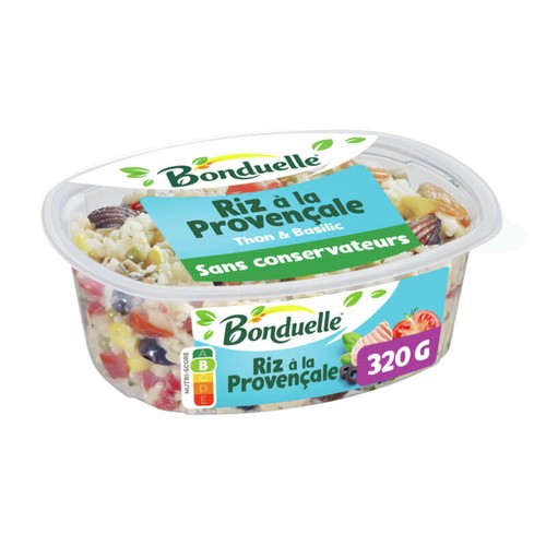 Bonduelle Riz à la provençale au Thon et basilic 320g