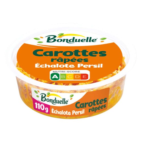 Bonduelle Salade carottes râpées échalote 110g