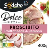 Sodebo Pizza Dolce Prosciutto Jambon Mozzarella 400g