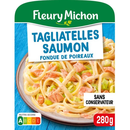 Fleury Michon Tagliatelles Au Saumon Crème Ciboulette 280g