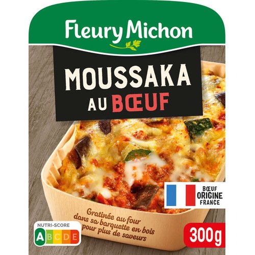 Fleury Michon Moussaka Au Bœuf Et Aubergines 300g
