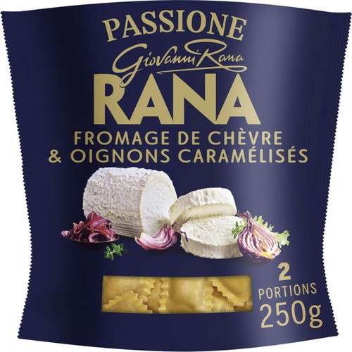 Rana Pâtes Fraiches Girasoli Fromage de Chèvre et Oignons de Tropea caramélisés 250g