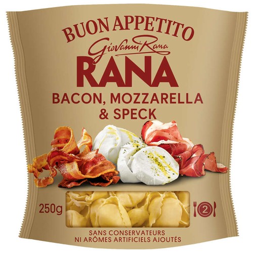 Rana Tortellini Bacon Mozzarella & Speck 250g
