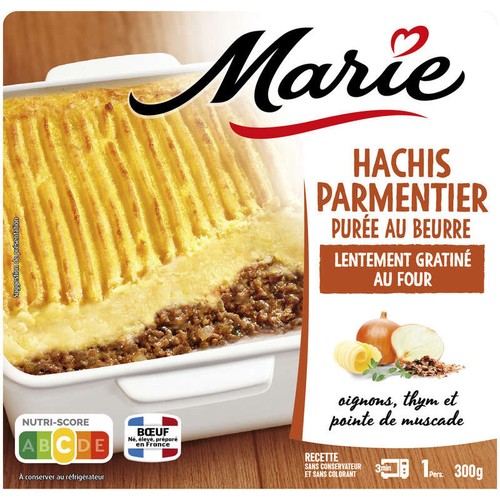 Marie Hachis Parmentier purée à la crème fraîche 300g
