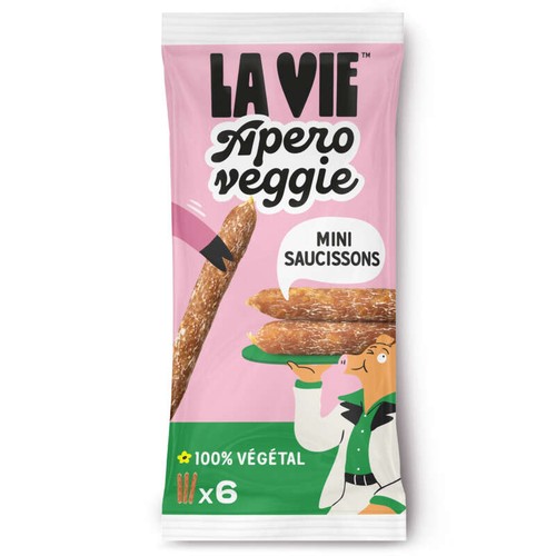 La Vie Stick Saucisson 100% Végétal 75g