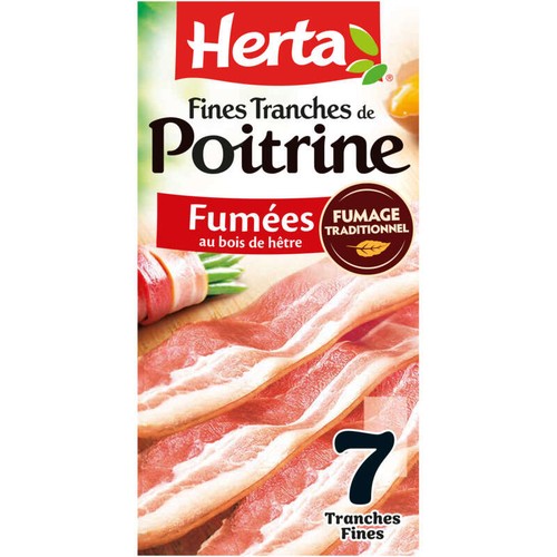 Herta Poitrine fumée 100g