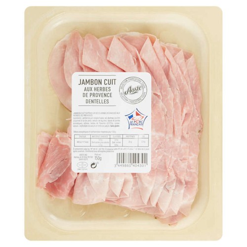 Aoste Dentelles De Jambon Cuit Supérieur Aux Herbes De Provence