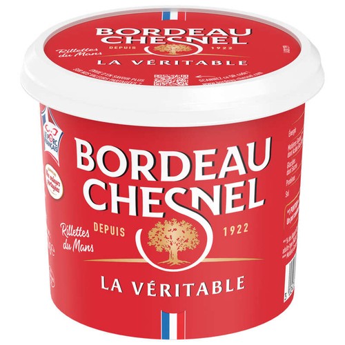 Bordeau Chesnel Rillettes Du Mans La Véritable 220g