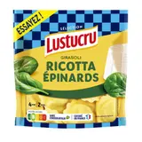 Lustucru Pâtes Fraîches Girasoli Ricotta Épinard le sachet de 250g