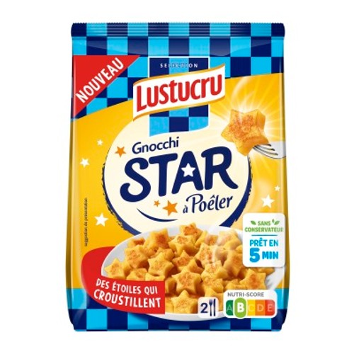 Lustucru Gnocci Star à poêler 300g