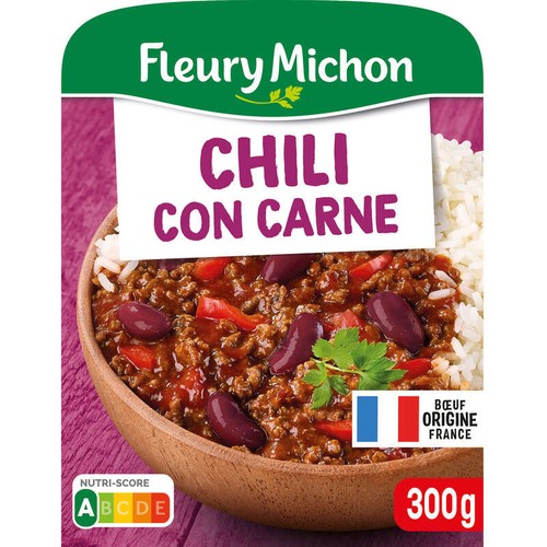Fleury Michon Chili Con Carne Et Riz 300g