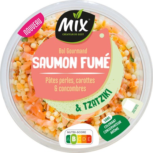 Mix Buffet Bol Gourmand Saumon Fumé 250g