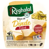 Reghalal Blanc de dinde fumé x4 tranches
