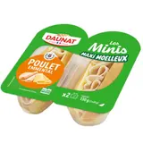 Daunat Les mini maxi moelleux blanc de poulet emmental 130g