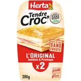Herta Tendre Croc' L'Original Comté Jambon 200g